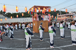 東大和地区で納涼踊り大会を開催