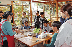 収穫体験付親子料理教室