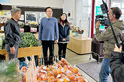 第55回昭島市そ菜経営研究会秋期立毛品評会